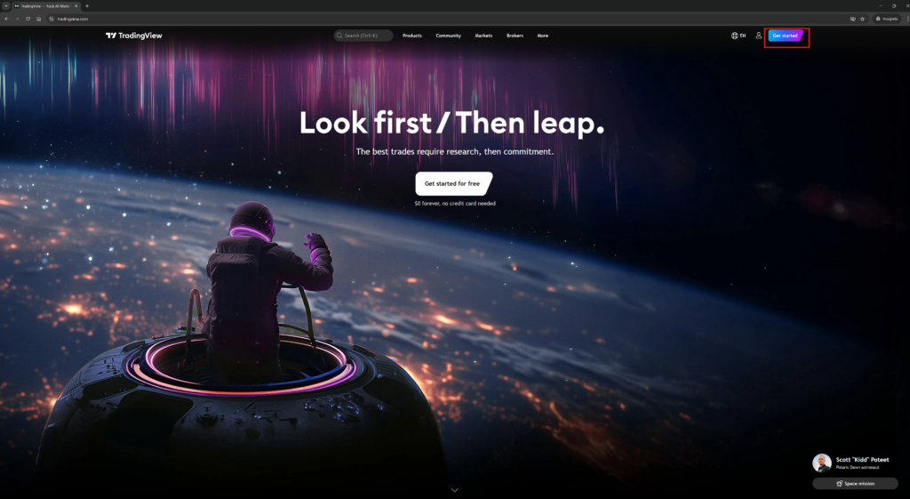 FiananceLearnersOnline_TradingView Homepage